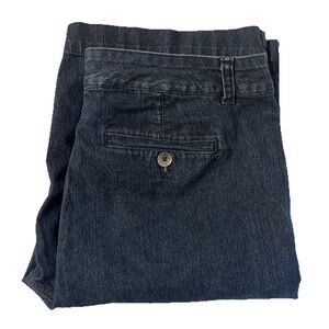Bandolino Blu Jean‎ Long Bermuda Shorts Stretch Denim Women's Sz 12